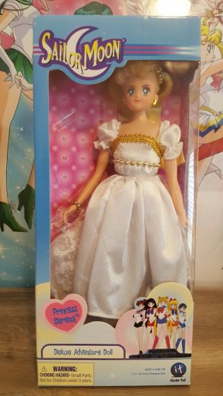 Princess Serena Sailor Moon Deluxe Adventure Doll 11.  5 " Irwin 2001