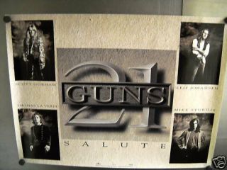 21 Guns Large Rare 1992 Promo Poster For Salute