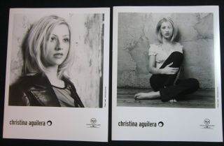 Christina Aguilera—two 1999 Publicity Photos