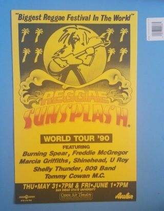 Reggae Sunsplash World Tour 90 