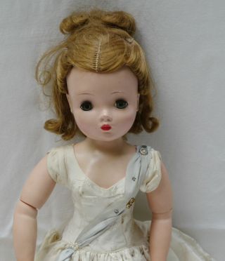 Vintage Madame Alexander Cissy Doll Queen 1957? 20 