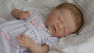 Seventh Heaven Reborn Baby Girl Doll Odessa By Laura Lee Eagles