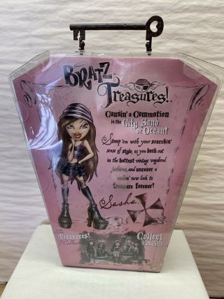 RARE Bratz Treasures 2nd Edition Sasha Doll NIB 2