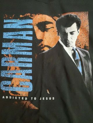 Vintage 1993 Carman Addicted To Jesus Tour T - Shirt Mens Xl God Christian Music