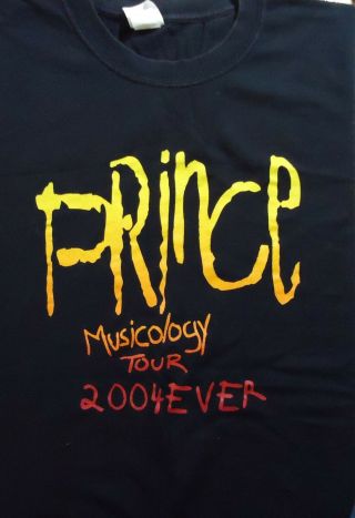 Vintage Prince 2004 Miusicology Concert Tour Shirt (x - Large)