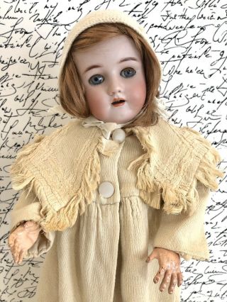 Antique German Heinrich Handwerck Simon Halbig Bisque Head Doll