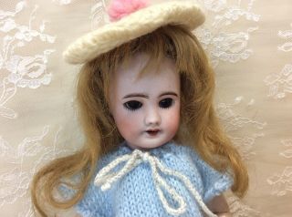 Antique 10” SFBJ Bleuette French Bisque Doll 3
