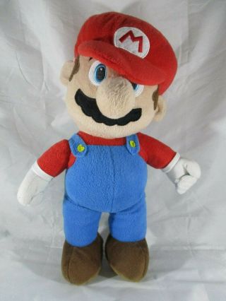 Mario Bros Plush Toy 42cm 16 " Tall.  Licensed Nintendo Animations 2012