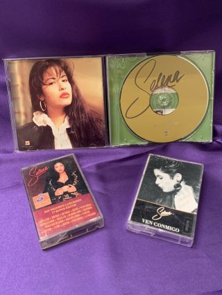 Selena Quintanilla Cd And Cassettes