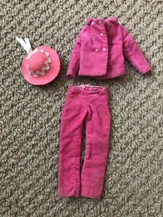 Vintage Barbie Japanese Exclusive Pink Pant Suit 2615
