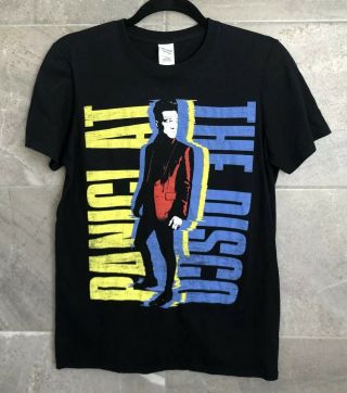 Panic At The Disco 2017 Tour T - Shirt Medium Black Australia Zealand