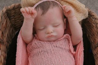 Ready To Ship Reborn Baby Girl Rosalie By Olga Auer Approx.  4lbs