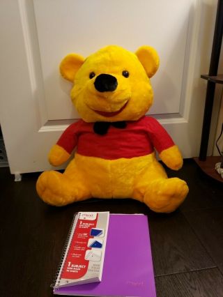 Disney Jumbo Winnie The Pooh Plush Stuffed Animal Bear 36 " Large