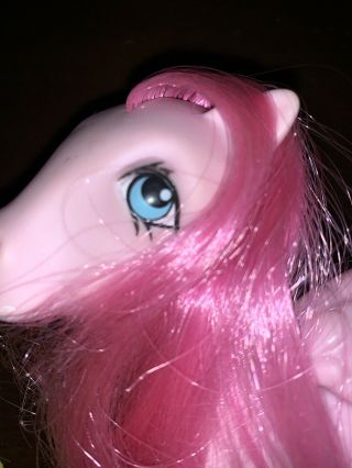 Vintage My Little Pony 1984 G1 Pegasus Heart Throb With Ribbon & Comb By Hasbro 2