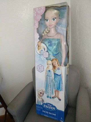 Disney Frozen Elsa My Size Doll 3 Ft Tall