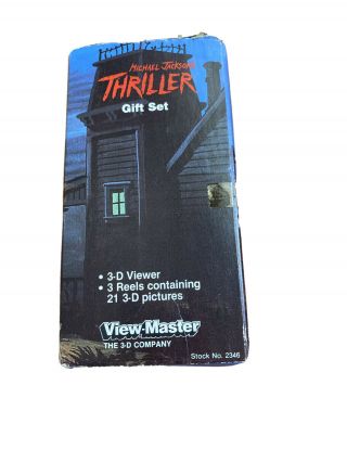 Michael Jackson Thriller Viewmaster Set from 1984 Vintage 2