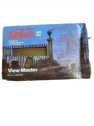 Michael Jackson Thriller Viewmaster Set from 1984 Vintage 3