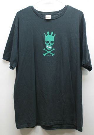 Pearl Jam T - Shirt Green Disease Organic Cotton Xl 44 Extra Large Black Graphic