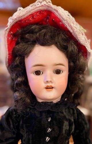 Antique Large 24 " German Bisque Simon Halbig Doll On Handwerck Body