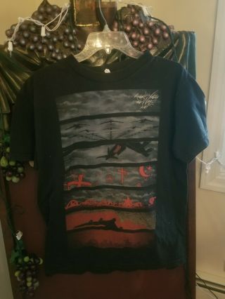 Roger Waters The Wall Live 2012 Tour Concert Shirt Pink Floyd Medium M Goodbye