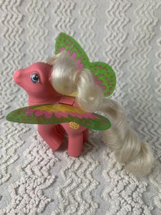 Vintage G1 My Little Pony Summer Wing Ladybug Lady Flutter 1988 Hasbro