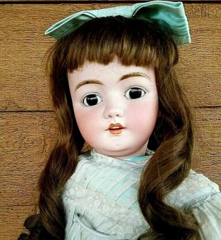Antique Huge 32 " Simon Halbig Dep 1079 German Bisque Head Doll Lifesized Doll