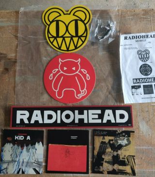 Radiohead Hanging Mobile Record Store Promo Display 2001