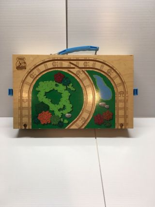Thomas The Train Carrying Case Wooden Fold - Out Track