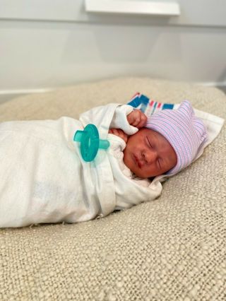 Lifelike Realborn Reborn Ashley Sleeping By Bountiful Baby - Can Be Boy Or Girl