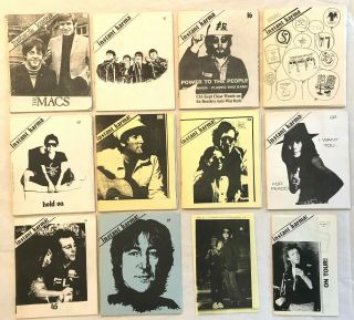 10 Vintage Instant Karma Magazines: 2 11 16 18 - 23 & 27; Beatles,  John Yoko Ono