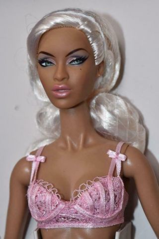 Integrity Fr Dollface Adele Makeda Close Up Boudoir Doll Pink Lingerie Nrfb