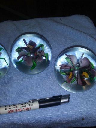 VERY RARE ANTIQUE PAPERWEIGHTS European antique no longer made Cheapest price yo 3