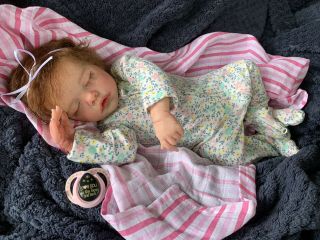 Sweet Reborn Baby Girl Doll Chelsea Was Twin B By Bonnie Brown Completed Baby