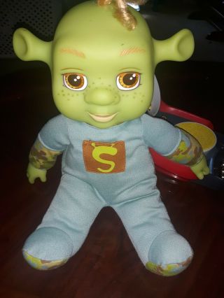 Very Rare 2007 Shrek The Third Laugh With Me Baby Boy 13 " Doll Not