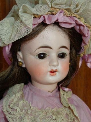 Antique French Bisque Walking Doll BEBE Peabelly Walker Body 2