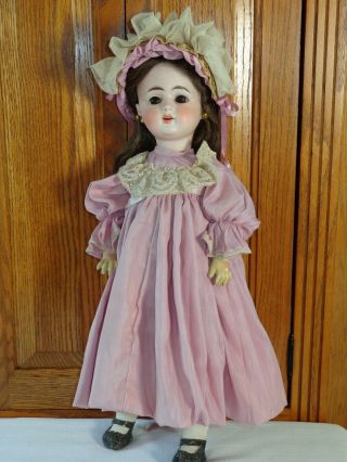 Antique French Bisque Walking Doll BEBE Peabelly Walker Body 3