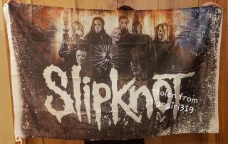 Slipknot Wall Scroll Heavy Metal Flag Poster Rock Corey Taylor