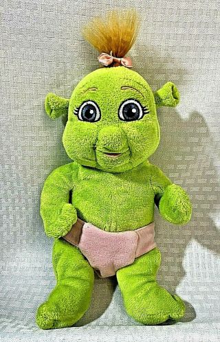 Build A Bear Shrek The Third Baby Ogre Felicia 11” Plush Baby Girl Ogre