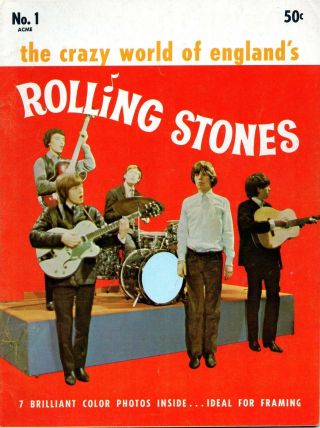 Early 1964 Rolling Stones Mag - 1 The Crazy World Of England 