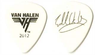 Van Halen 2012 Concert Tour Eddie Van Halen Signature Custom Stage Guitar Pick