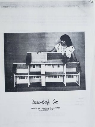 Dura - Craft Southern Mansion Wooden Doll House