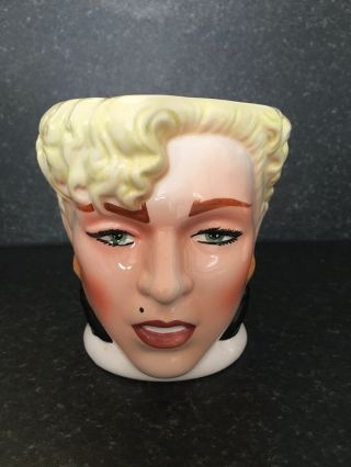 MADONNA DICK TRACY Breathless Figural Mug by Applause TM.  90s.  Retro.  Vintage. 2