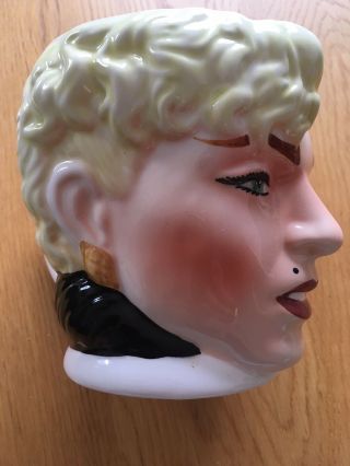 MADONNA DICK TRACY Breathless Figural Mug by Applause TM.  90s.  Retro.  Vintage. 3
