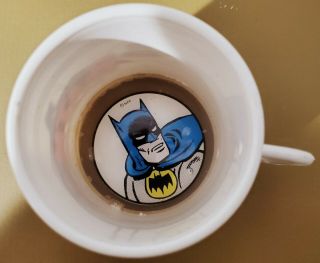 Vintage 1966 Batman Robin The Boy Wonder Plastic Mug Cup Dc Comics Npp Rare 60s