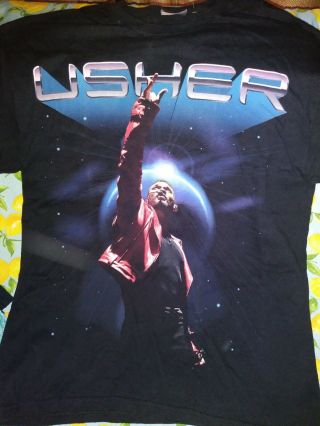 Usher Omg Tour Shirt 2011 Mens Sz Large