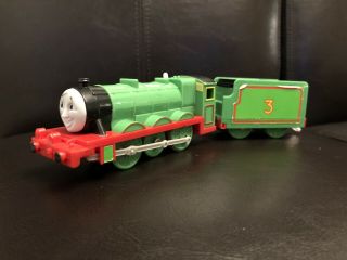 Thomas Trackmaster - Motorized Train Henry And Tender 2006 Hit Toy