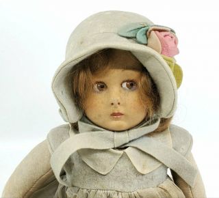 Antique Lenci Girl Doll Clothes 14 " Tall