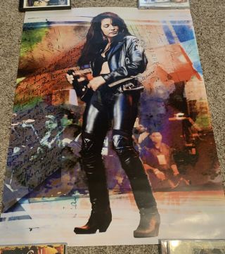 Selena Quintanilla Poster Abstract 18x24 Art Print