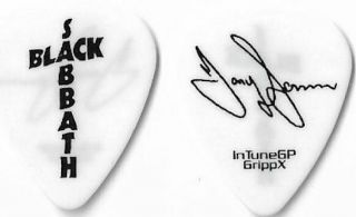 Black Sabbath Black/white Tour Guitar Pick