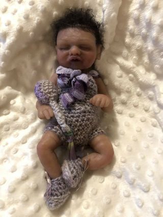 Full Body Silicone Baby Girl Sleeping 10 Inches With Drink N Wet System